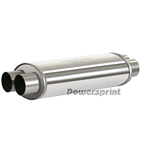 76mm Powersprint end muffler