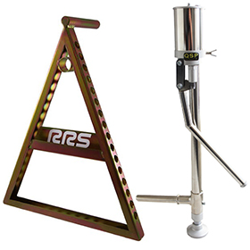 A set of aluminum keys for crimping AN IRP tips