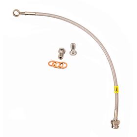 A braided clutch cable for Mitsubishi Lancer EVO IV