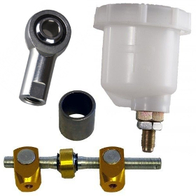 2-Pedal Box 600-series bulkhead wall-mounted - Tilton Clutch/brake