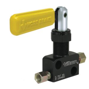 2-Pedal Box 600-series bulkhead wall-mounted - Tilton Clutch/brake