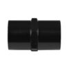 1/2 NPT to 1/2 NPT Straight Female Coupler Union Bush Oil Hose Fitting Adapter Black
