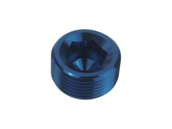 1-4-npt-korek-adapter-zaslepka-niebieski_2 1/4 NPT Hex Allen Key Blanking Plug Bung Blocker Male Fuel Oil Adapter Blue