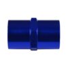 1/4 NPT to 1/4 NPT Straight Female Coupler Union Bush Oil Hose Fitting Adapter Blue