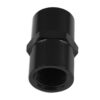 1/8 NPT to 1/8 NPT Straight Female Coupler Union Bush Oil Hose Fitting Adapter Black