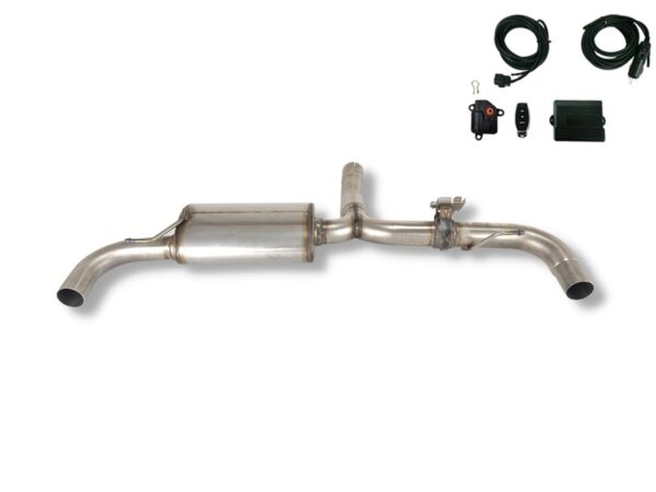 107-315zv-bk-p Sport muffler exhaust for MERCEDES W177 A35 AMG (2018+) HATCHBACK
