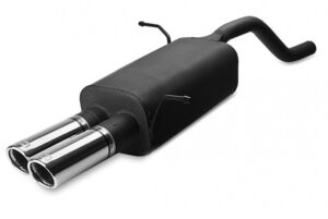 Sport muffler exhaust for FORD Fiesta VII 2008-2014 HATCHBACK