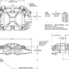 120-16464 Wilwood 120-16465 XRZ4R Universal Radial Mount Caliper 4 Pistons