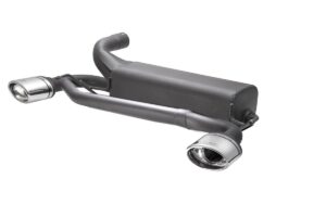 120-353 Sport muffler exhaust for OPEL Astra J 2010-2015 HATCHBACK