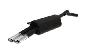 125-204-10 Sport muffler exhaust for SKODA Octavia 1996-2004 COMBI SEDAN