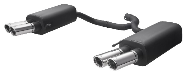 125-412 Sport muffler exhaust for SKODA Superb II 2008-2015 SEDAN COMBI