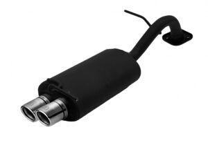128-213-70rs Sport muffler exhaust for TOYOTA Yaris II 2005-2011 HATCHBACK