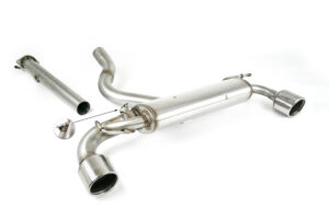 128-320ZB-101RS_P Sport muffler exhaust for TOYOTA Yaris GR 2020 HATCHBACK