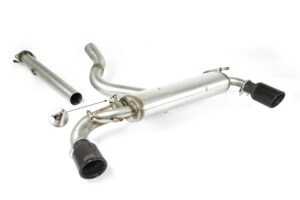 128-320ZB-NBL1-101RS_P Sport muffler exhaust for TOYOTA Yaris GR 2020 HATCHBACK