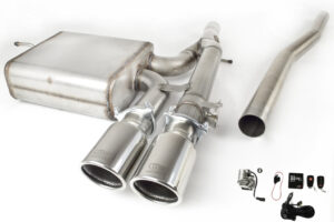 Sport muffler exhaust for MINI Cooper S gen III 2014-2021