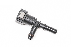 14-0643small 5/16IN SAE Female to 5/16IN SAE Male to 5/16IN Barb Tee Fitting Radium Engineering