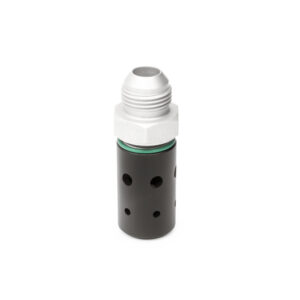 Nuke Performance Fitting Adapter Tank Vent Safety Valve AN-8 (3/4 UNF) to AN-8 Male