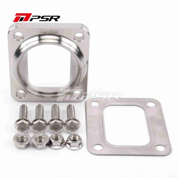 Pulsar PSR Billet Transition Flange T4 Open to 2.5" SCH-10/40 Piping (Hardware Kit Included)