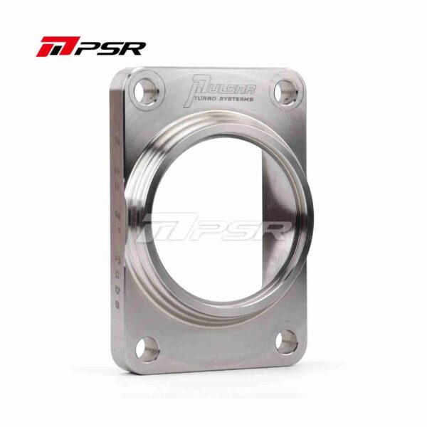 Pulsar PSR Billet Transition Flange T6 Open to 2.5" OD Tubing (Hardware Kit Included)