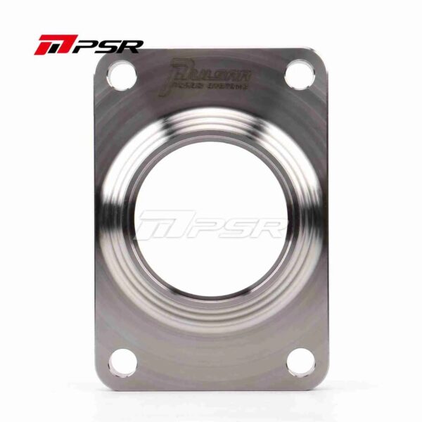 Pulsar PSR Billet Transition Flange T6 Open to 3" OD Tubing (Hardware Kit Included)