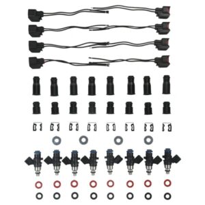 DeatschWerks Matched set of 8 Injectors 700cc/min