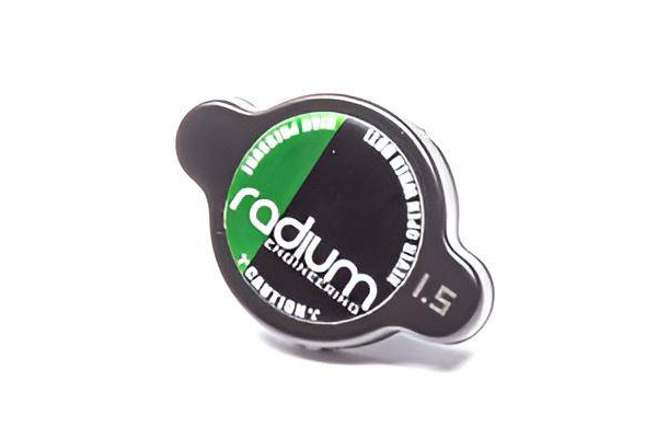 18-0076-A15_6 Radiator Cap Typ-A 1.3 Bar Radium Engineering Black