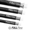 Black Nylon PTFE Stainless Braided Fuel Hose AN6 Nuke Performance 4m (13ft)