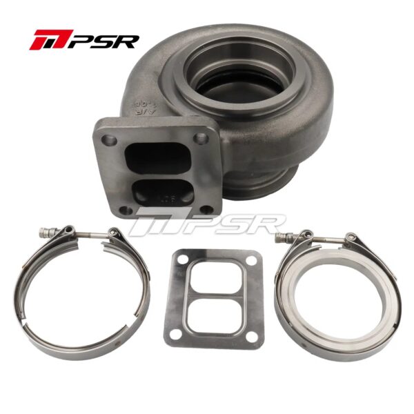 Pulsar PSR 70G Turbine Housing T4 Divided Inlet V-Band Outlet ( fits 4" OD Tubing ) 0.95 A/R for 6270G / 7170G Turbos
