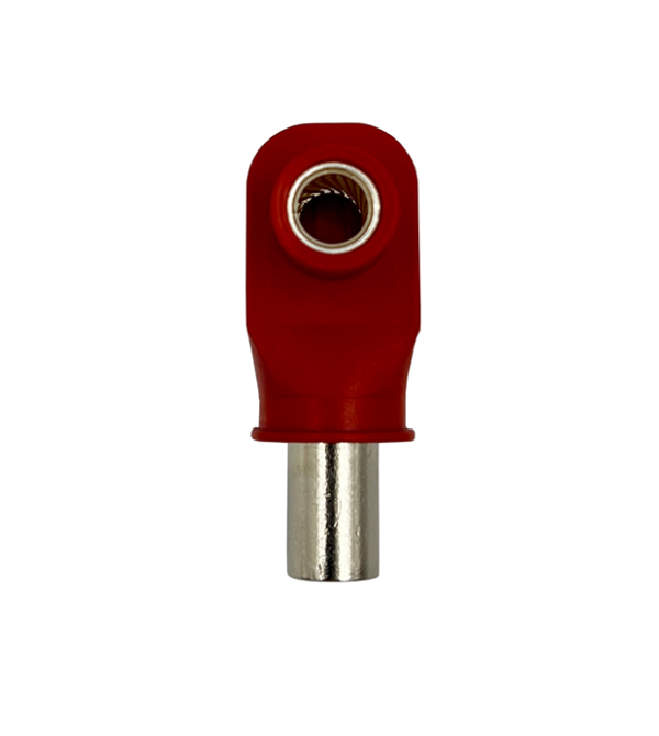 Ecumaster Connector RL00801-35RE; 8.0MM; RADLOK-35MM; Red