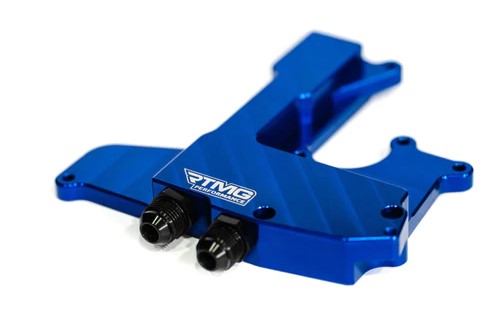 1_126 Valve Cover Breather Adapter PCV RTMG Performance for 1.8 2.0 TSI EA888 AN10 Blue