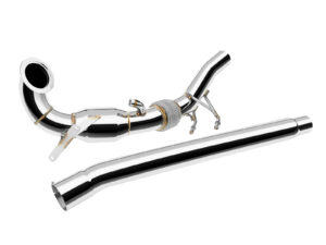 1_86 Downpipe FMIC.Pro for SEAT Leon Cupra 2.0 TSI Mk3 2013- with High-Flow Catalytic
