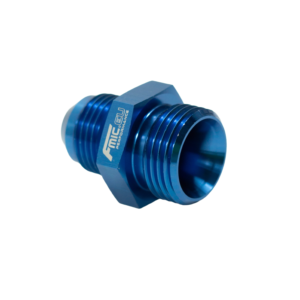 AN10 ORB Male To AN8 Male JIC Hose Fitting Adapter Blue