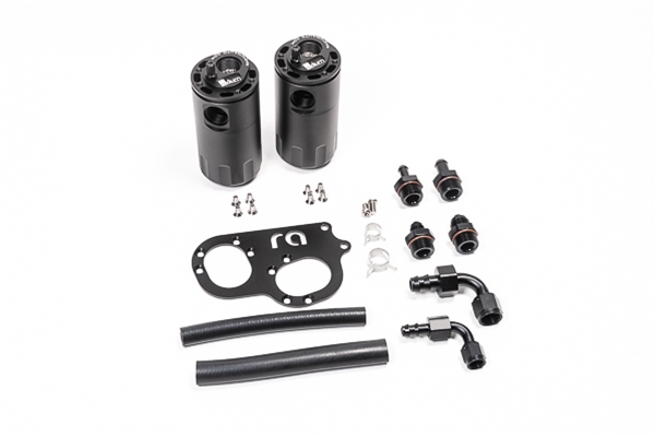Dual Catch Can Kit for Lotus 2ZZ-GE Fluid Lock Radium Engineering