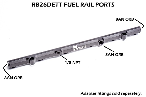 Fuel Rail for Nissan RB26DETT Radium Engineering