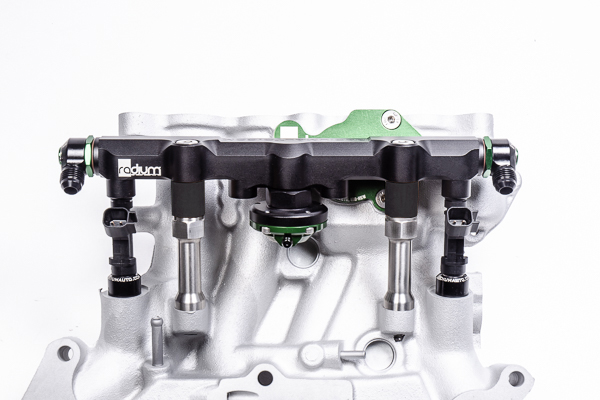 20-0447_Installedn1 Fuel Rail Top Feed Conversion for Mazda 13B-REW Secondary