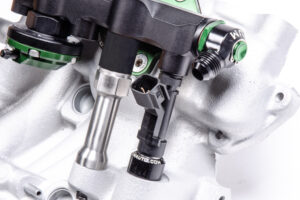 Fuel Rail Top Feed Conversion for Mazda 13B-REW Secondary