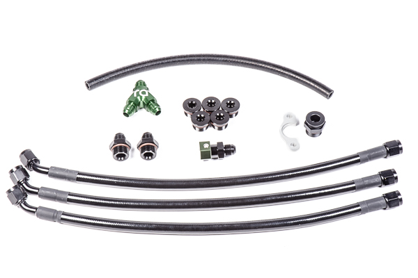20-0468 Fuel Rail Plumbing Kit for Nissan VQ35DE Radium Engineering
