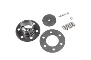 FCST 6 Bolt Remote Mount Fill Neck Straight 1.5IN Barb Radium Engineering