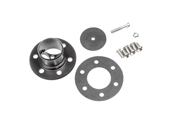 FCST 6 Bolt Remote Mount Fill Neck Straight 1.5IN Barb Radium Engineering