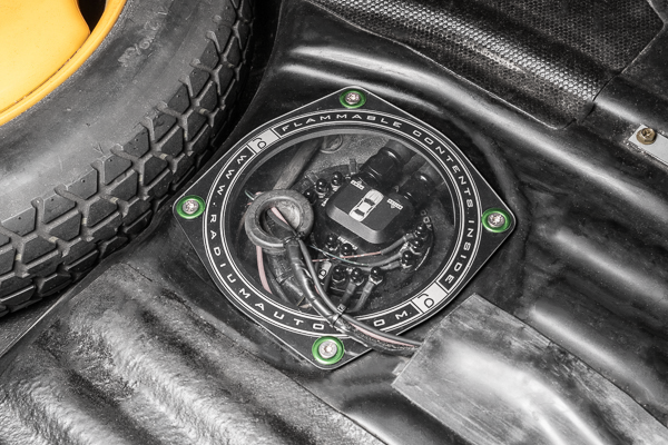 Fuel Pump Access Cover for Nissan S13 R32 Radium Engineering
