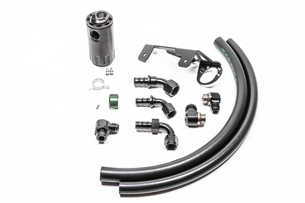 20-0750-FL Catch Can Kit CCV for Toyota MK5 Supra Fluid Lock Radium Engineering