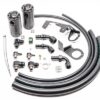 20-0751-FL Dual Catch Can Kit for Toyota MK5 Supra Fluid Lock Radium Engineering