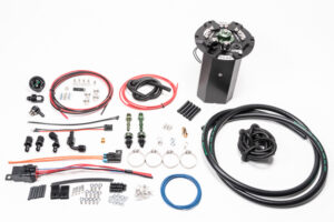 Fuel Hanger Surge Tank for 350Z / G35 No Pumps Included Walbro GSS342 AEM 50-1200 Radium Engineering