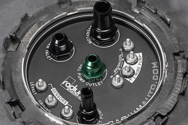 Fuel Hanger Surge Tank for Audi R8 and Huracan / Gallardo LP Pump not Included Radium Engineering