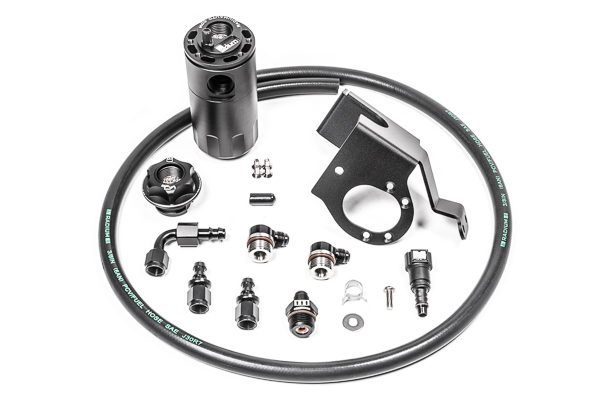 Catch Can Kit PCV Radium Engineering for Cadillac CTS-V 2009-2015 Fluid Lock