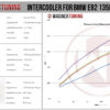 Competition Intercooler Kit Wagner Tuning EVO2 for BMW E90 335d