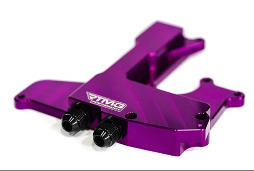 2_131 Valve Cover Breather Adapter PCV RTMG Performance for 1.8 2.0 TSI EA888 AN10 Purple