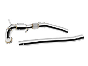 2_93 Downpipe FMIC.Pro for VOLKSWAGEN Golf VII R 2.0 TSI VII 2013-2017 with High-Flow Catalytic