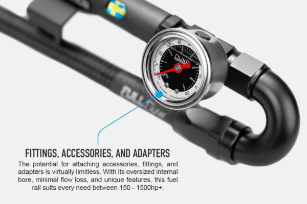 Nuke Performance Fuel Rail for BMW 6cyl M54