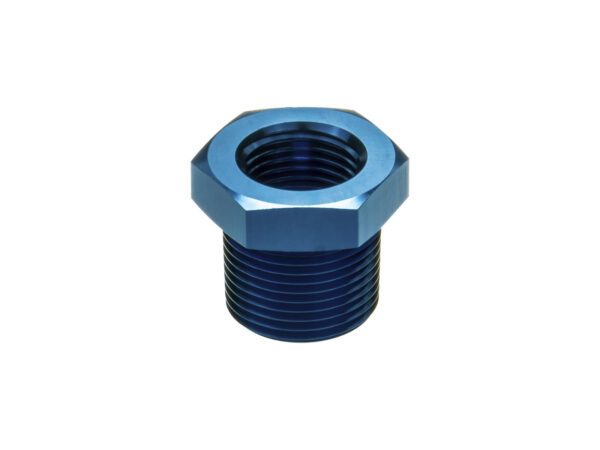 3/8 NPT Male to 1/4 NPT Female Reducer Pipe Bushing Hose Fitting Adapter Blue